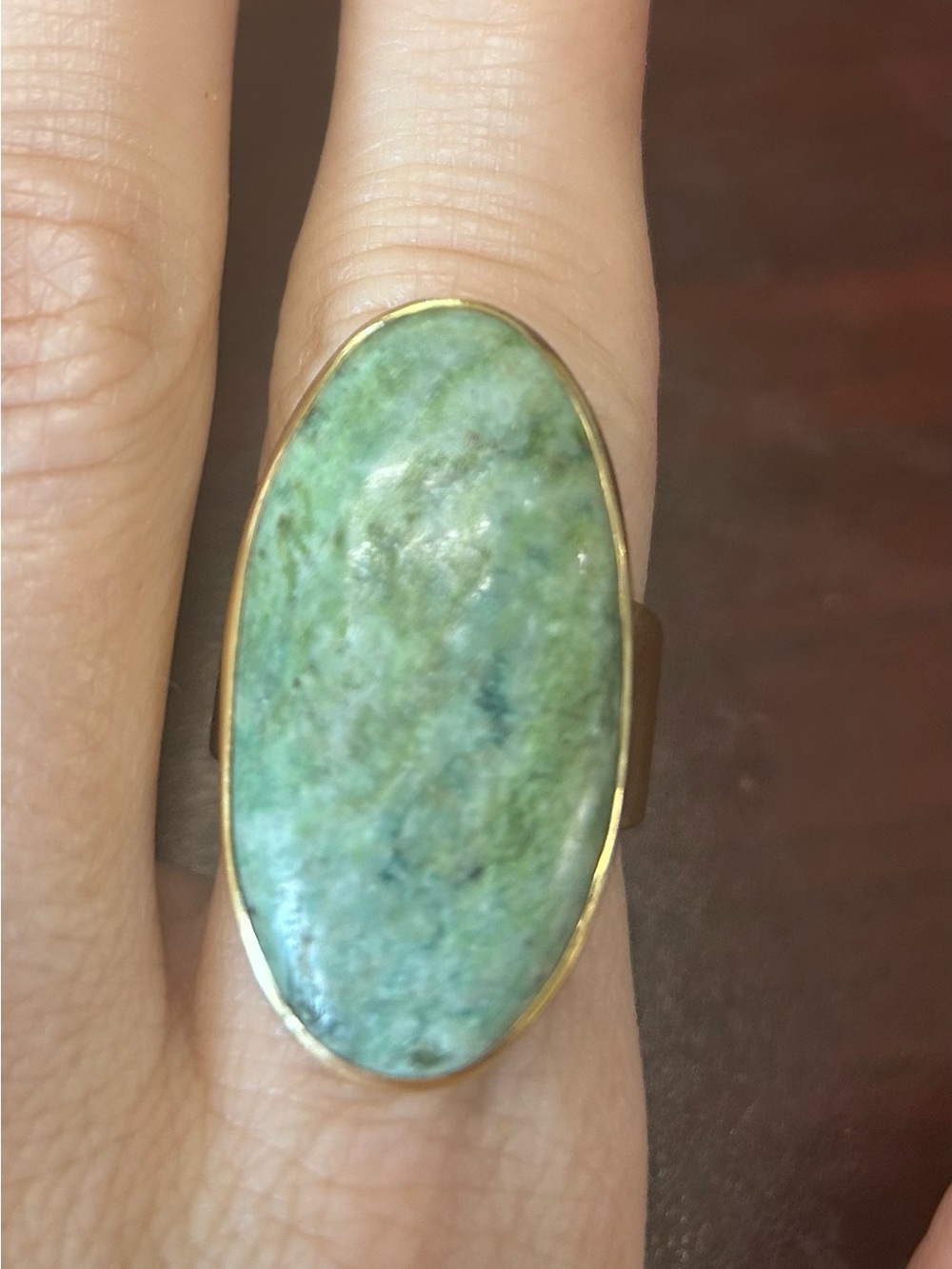 Anna Beck Turquoise Ring Size 8 - Picture 4 of 4